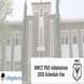 BMCC PhD Admissions 2025 Schedule Out; Check Details Here